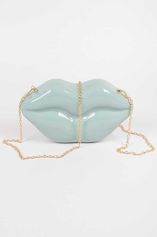 Unique "Lips" Clutch Bag
