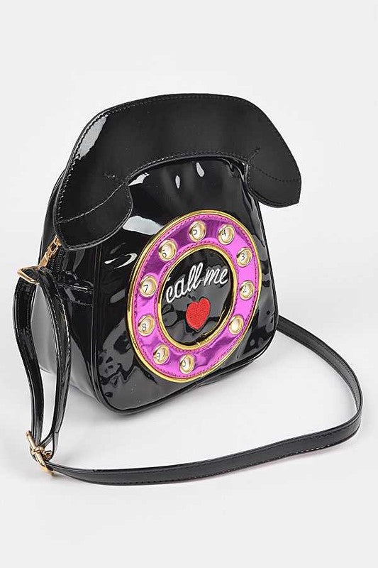 Patent Leather "Phone" Clutch
