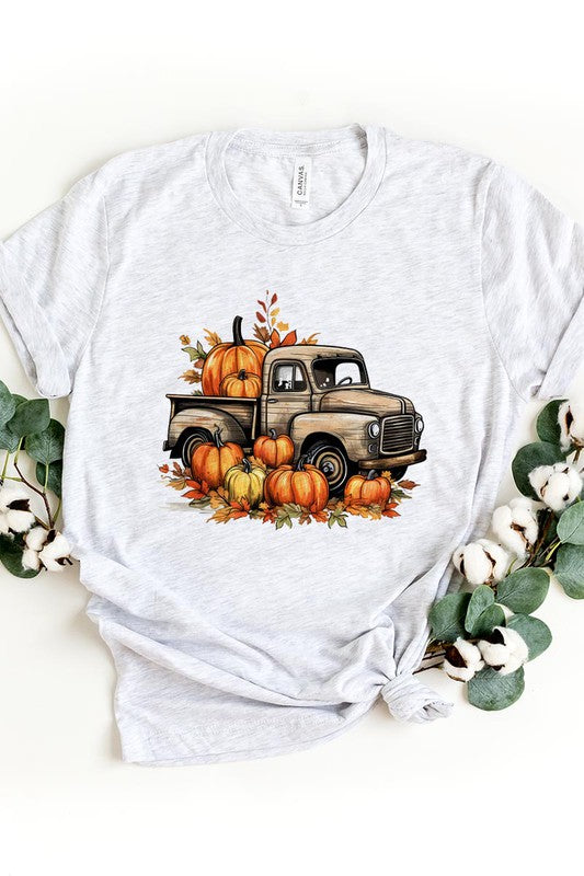 Fall Pumpkin Truck Tee