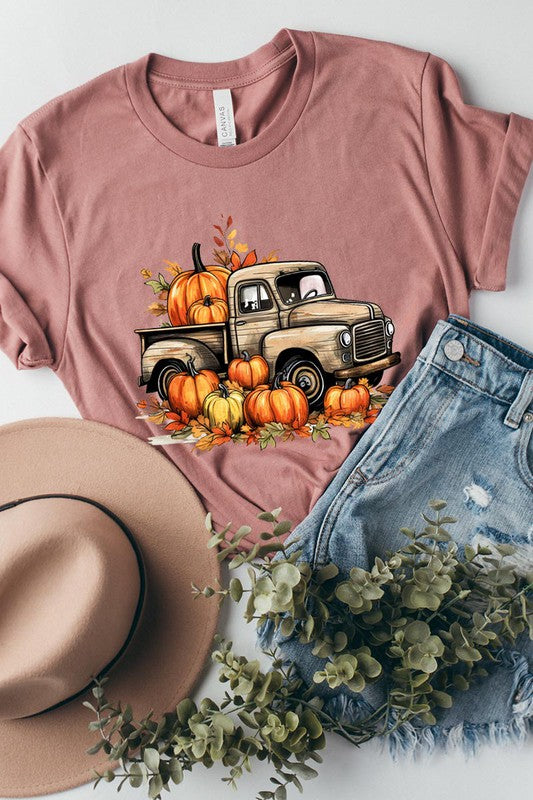 Fall Pumpkin Truck Tee