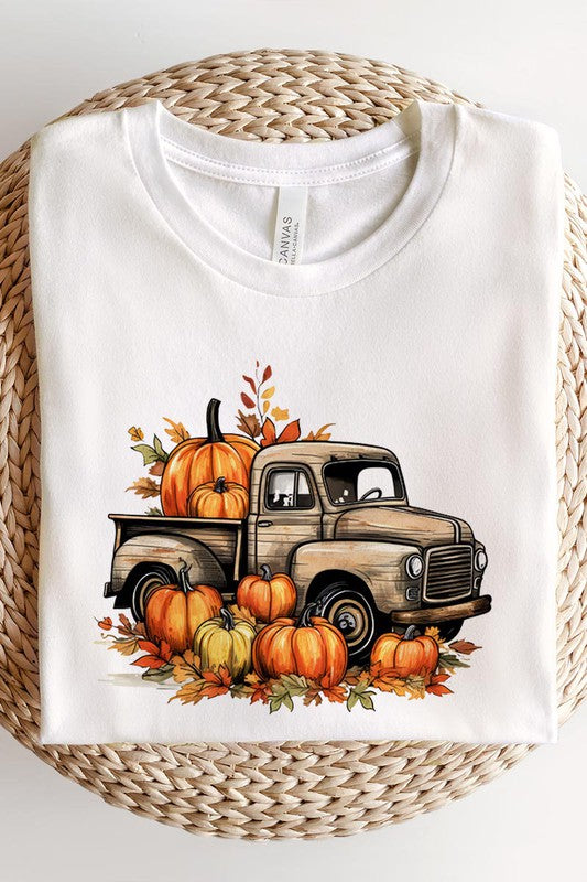 Fall Pumpkin Truck Tee