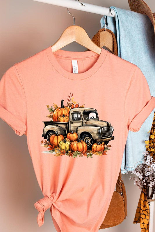 Fall Pumpkin Truck Tee