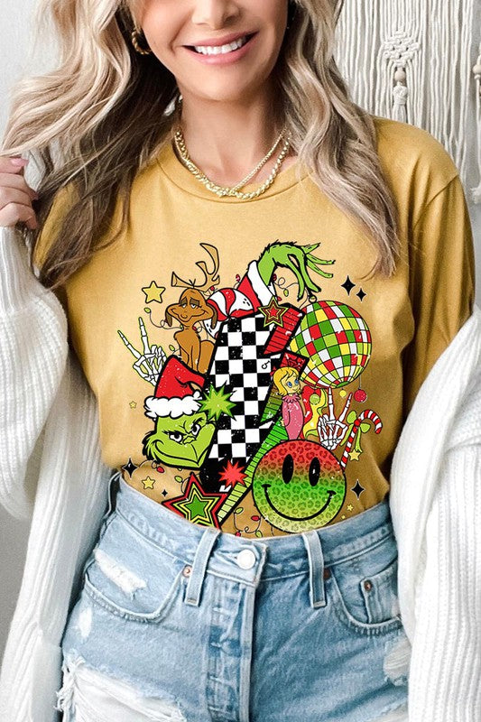 Christmas Grinch Tee