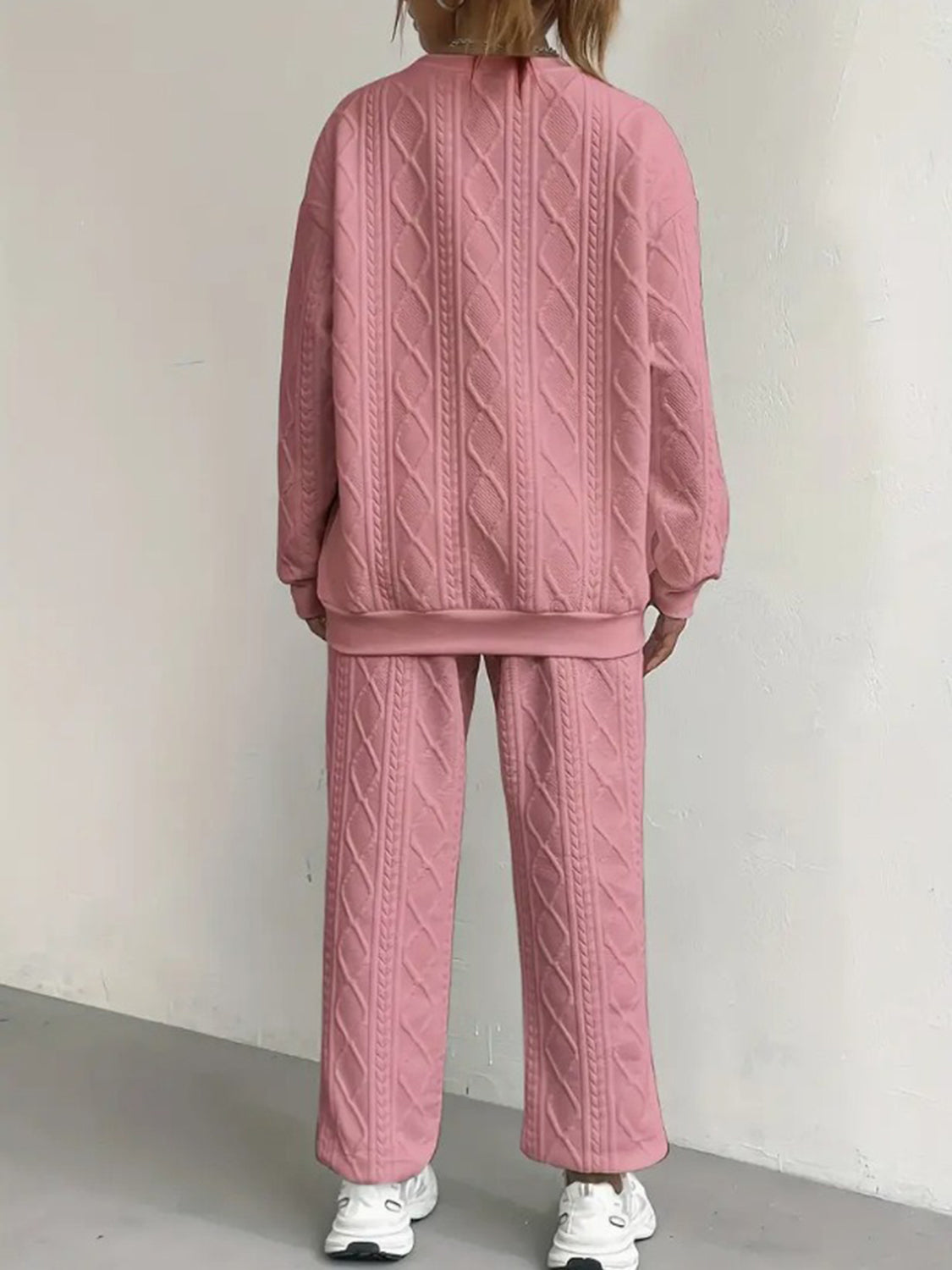 Textured Loungewear Set