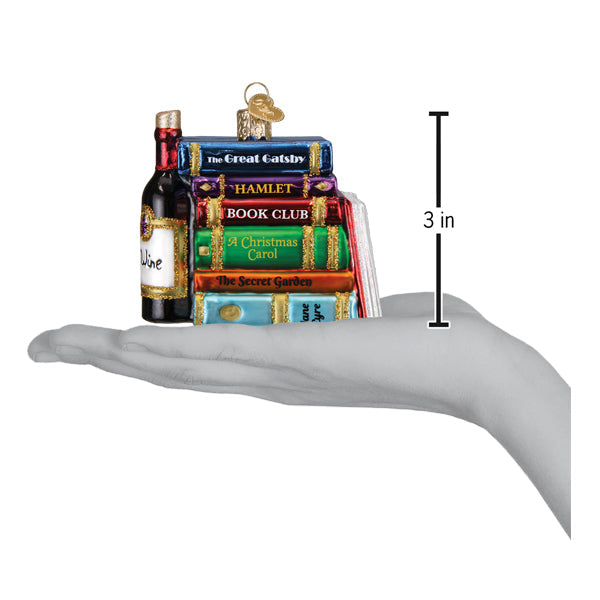 Book Club Ornament by Old World Christmas