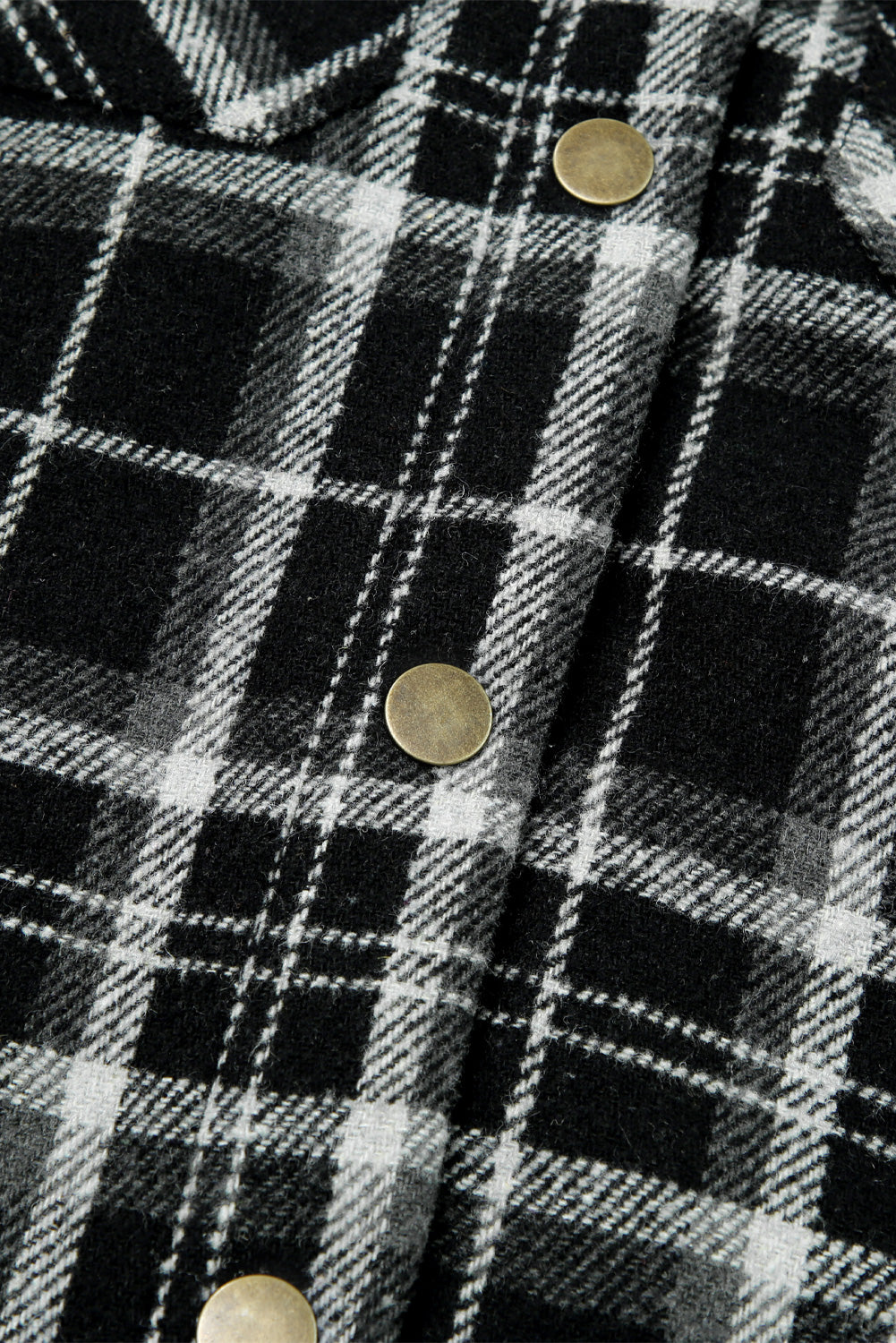 Sherpa Lined Hooded Flannel Jacket