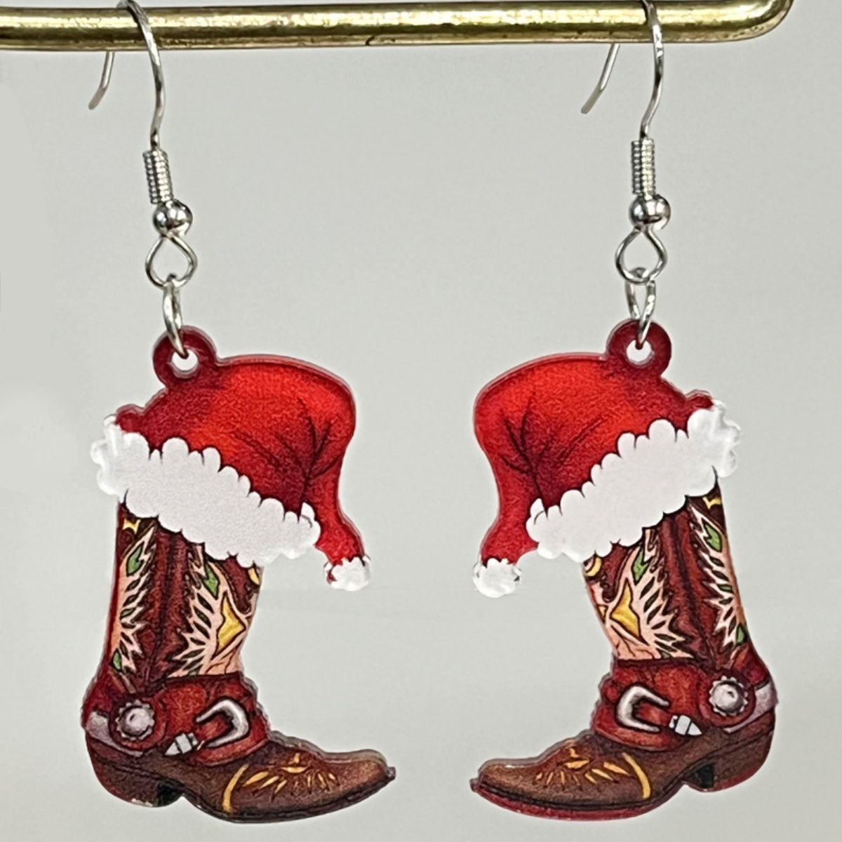 Assorted Drinks Festive Dangle Earrings