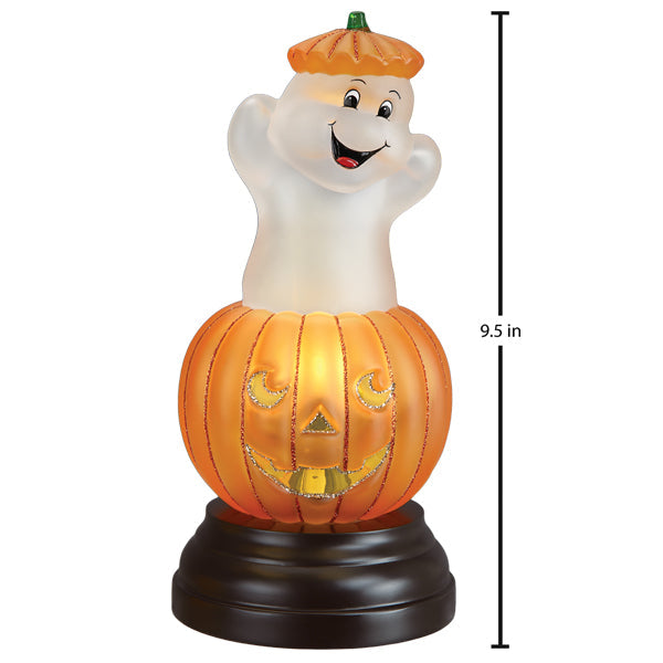 Ghost Pumpkin Light by Old World Christmas