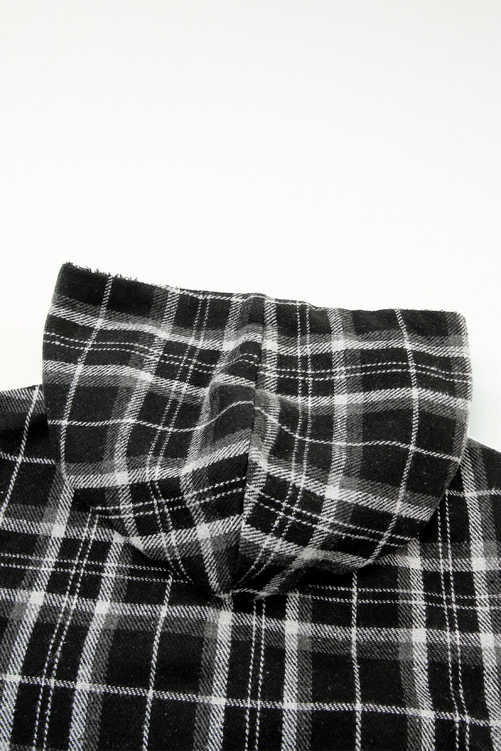 Sherpa Lined Hooded Flannel Jacket