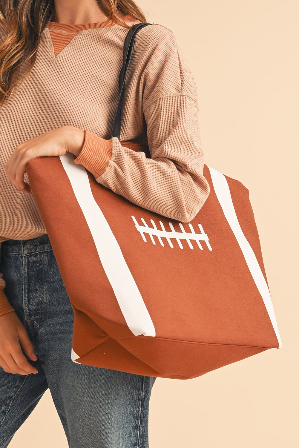 Football Large Tote Bag