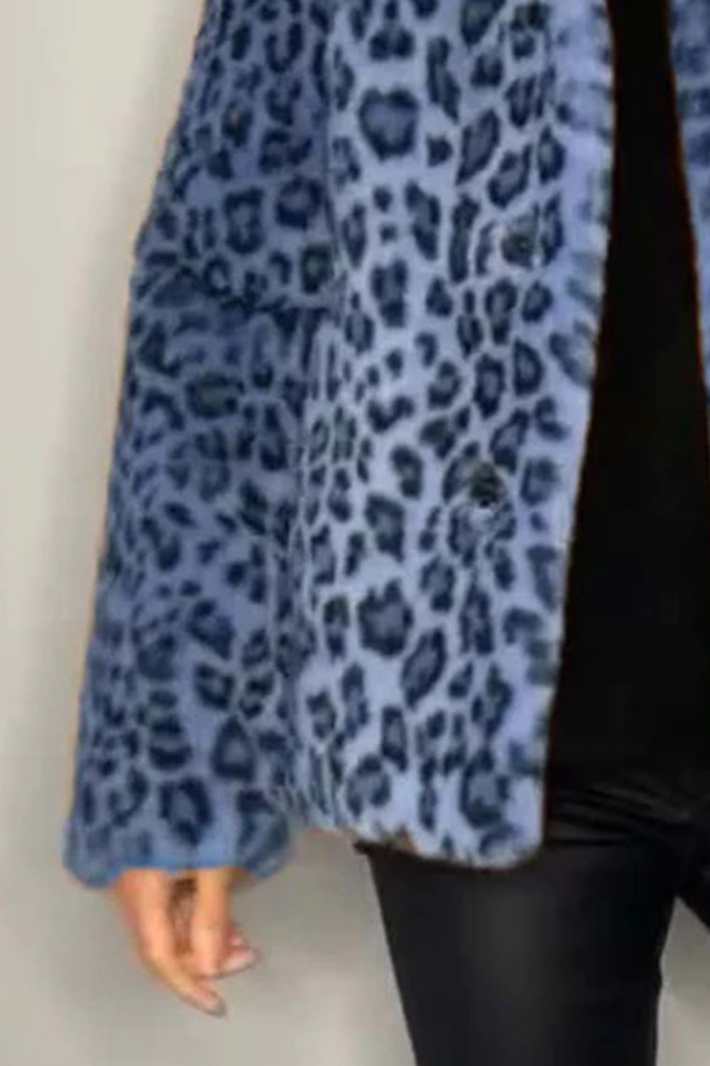 Leopard Furry Coat