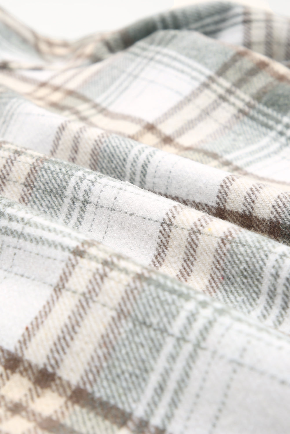 Sherpa Lined Hooded Flannel Jacket