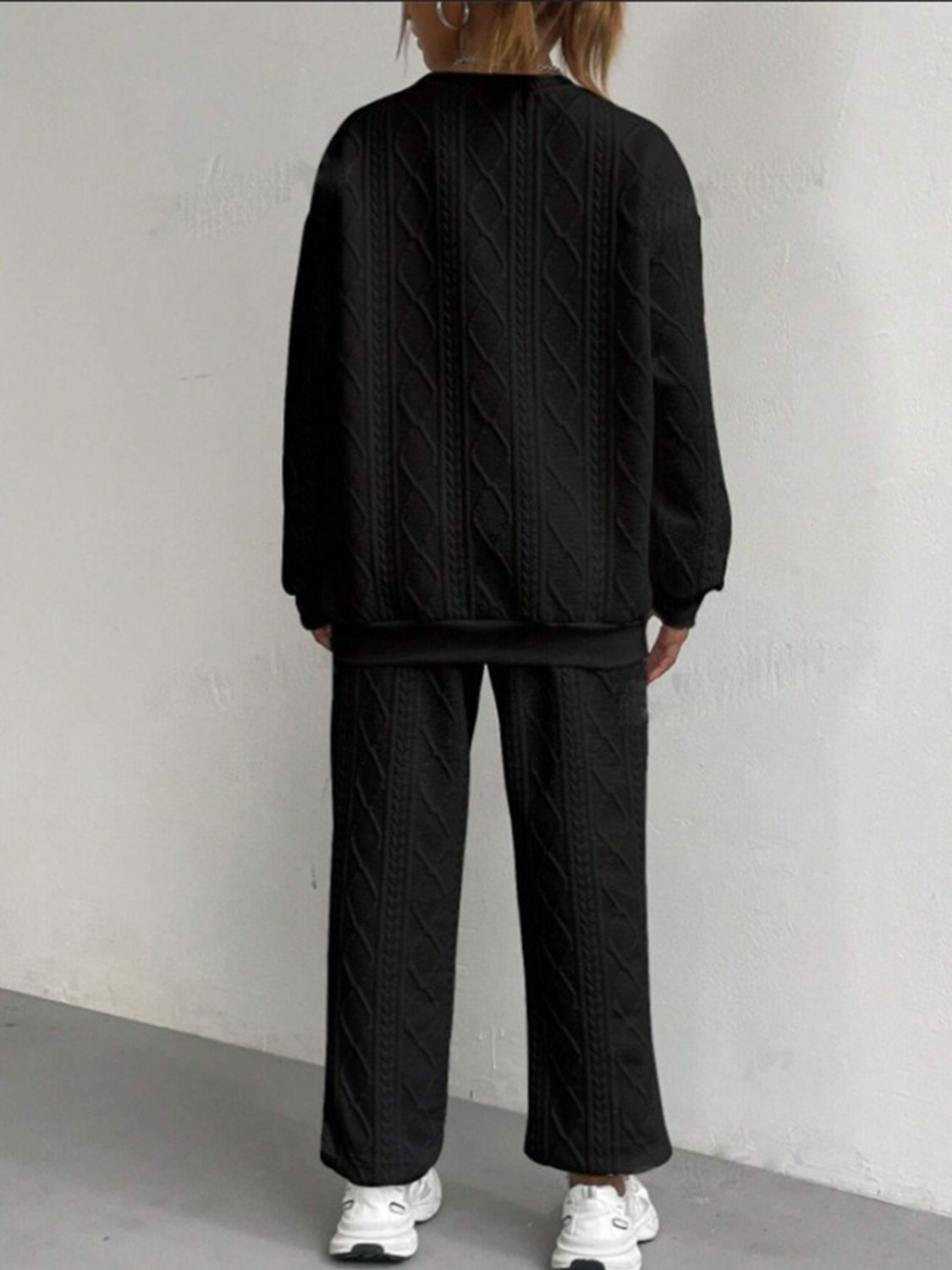 Textured Loungewear Set