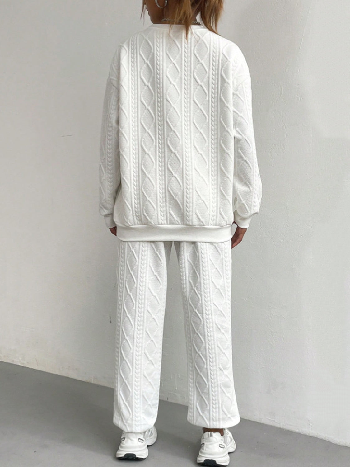 Textured Loungewear Set