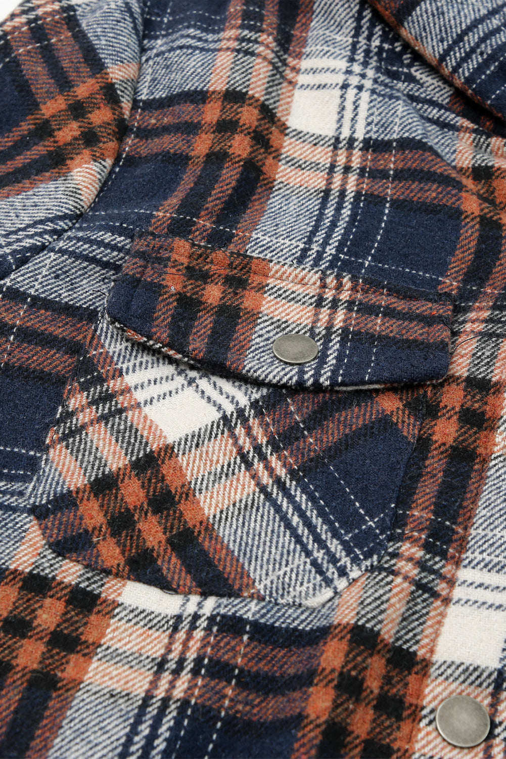 Sherpa Lined Hooded Flannel Jacket