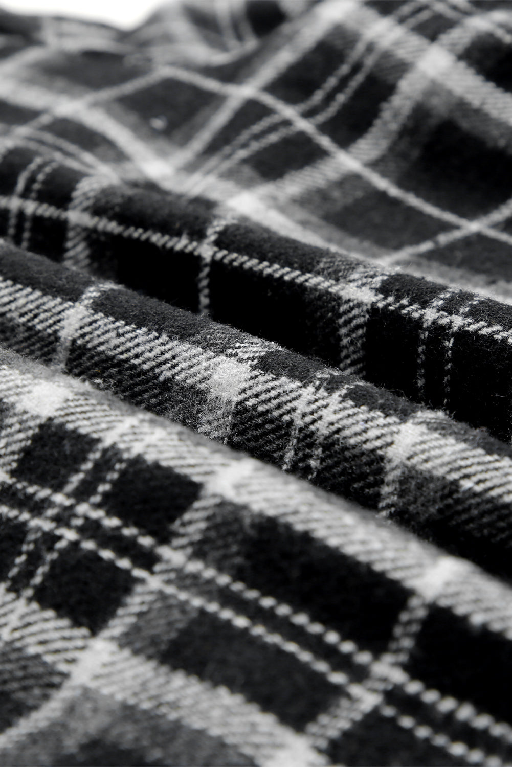 Sherpa Lined Hooded Flannel Jacket