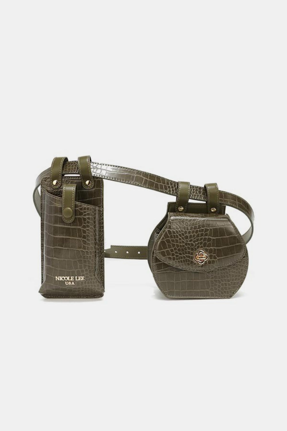 Nicole Lee 2 Piece Texture Belt Bag