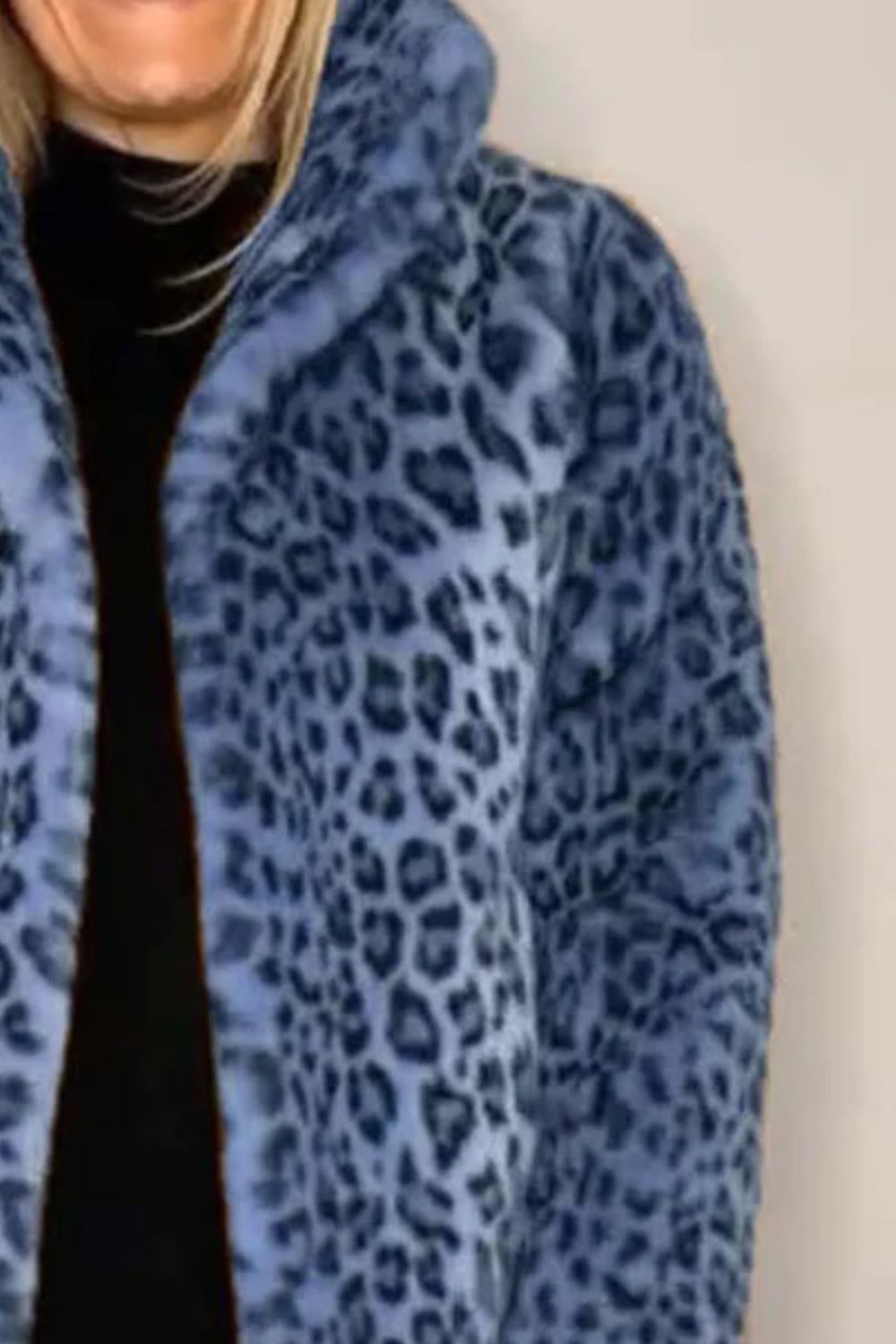 Leopard Furry Coat