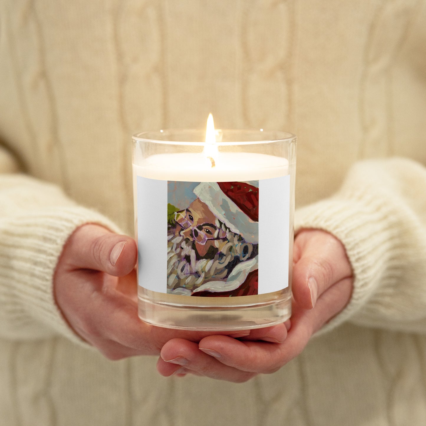 Christmas soy wax candle