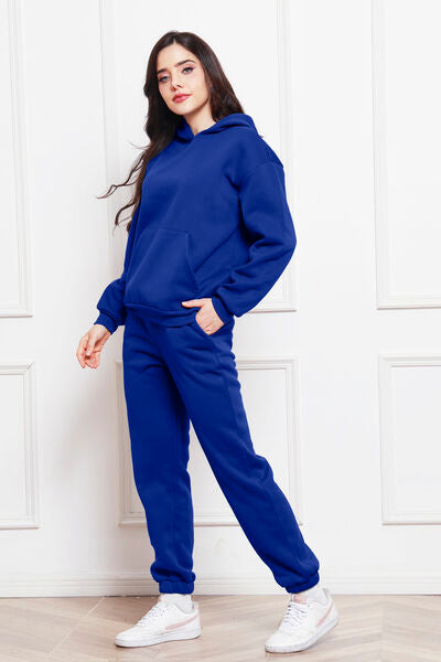 Long Sleeve Hoodie and Pants Set