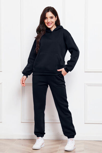 Long Sleeve Hoodie and Pants Set