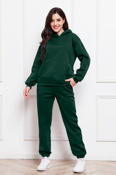Long Sleeve Hoodie and Pants Set
