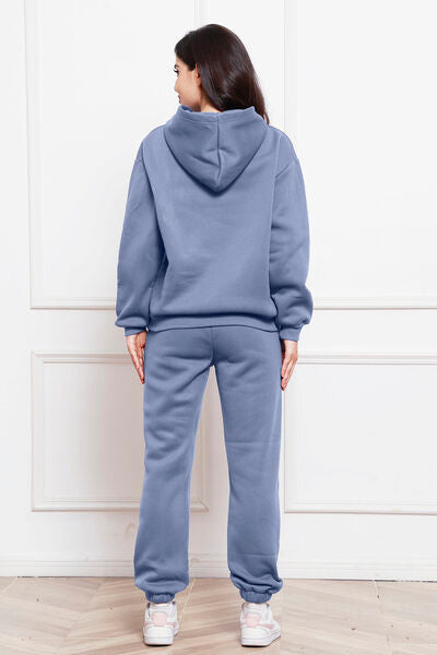 Long Sleeve Hoodie and Pants Set