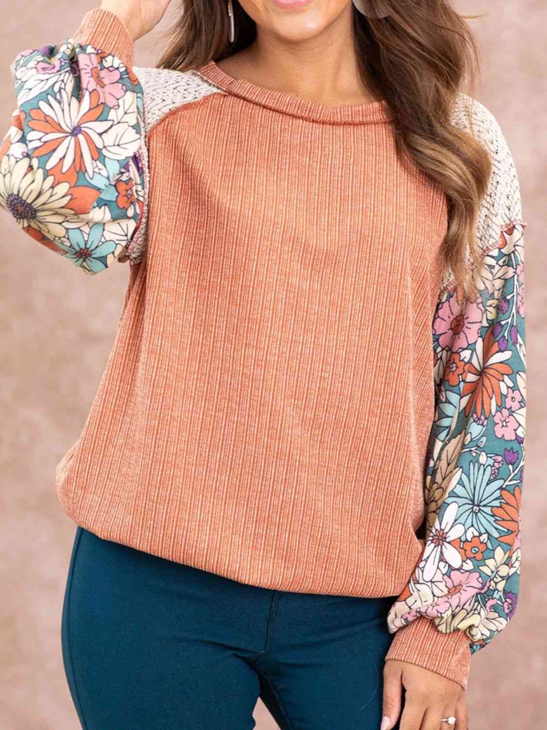 Trendy Round Neck Blouse
