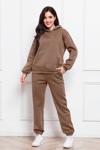 Long Sleeve Hoodie and Pants Set