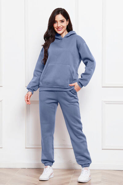 Long Sleeve Hoodie and Pants Set
