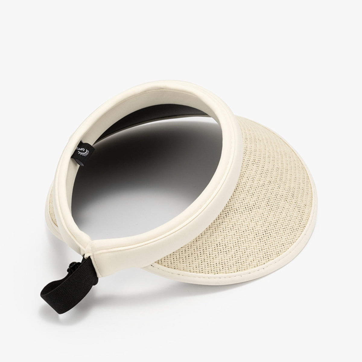 Solid Adjustable Woven Visor