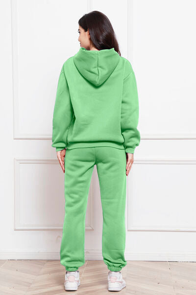 Long Sleeve Hoodie and Pants Set