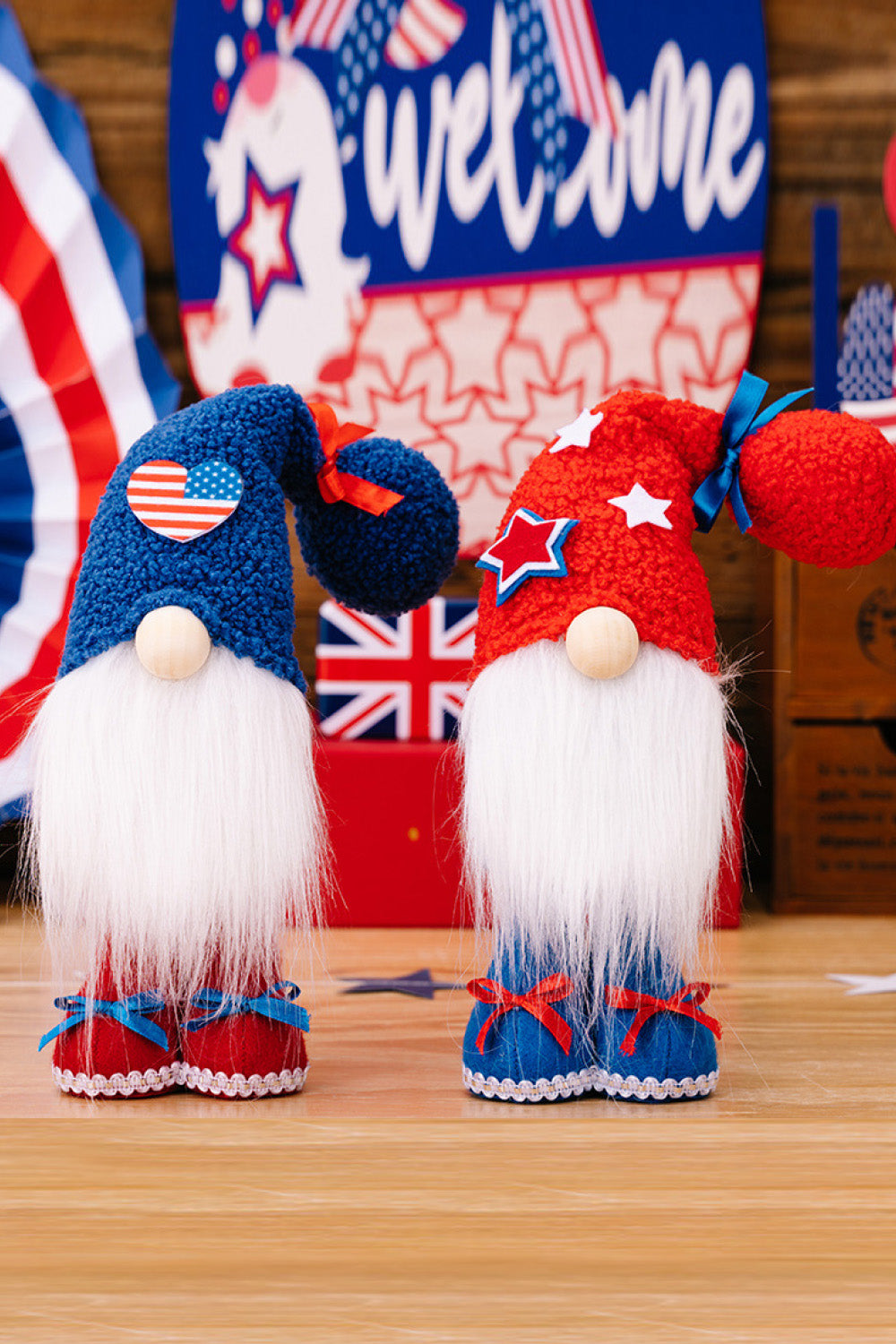 Independence Day Gnomes - 2 piece