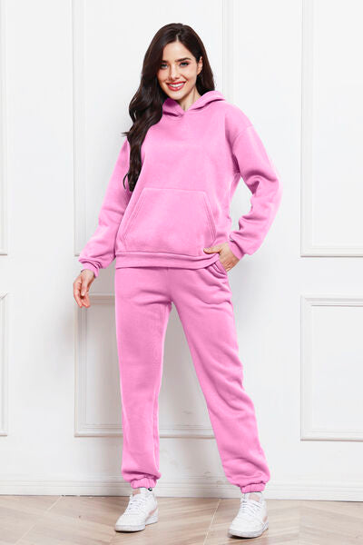 Long Sleeve Hoodie and Pants Set
