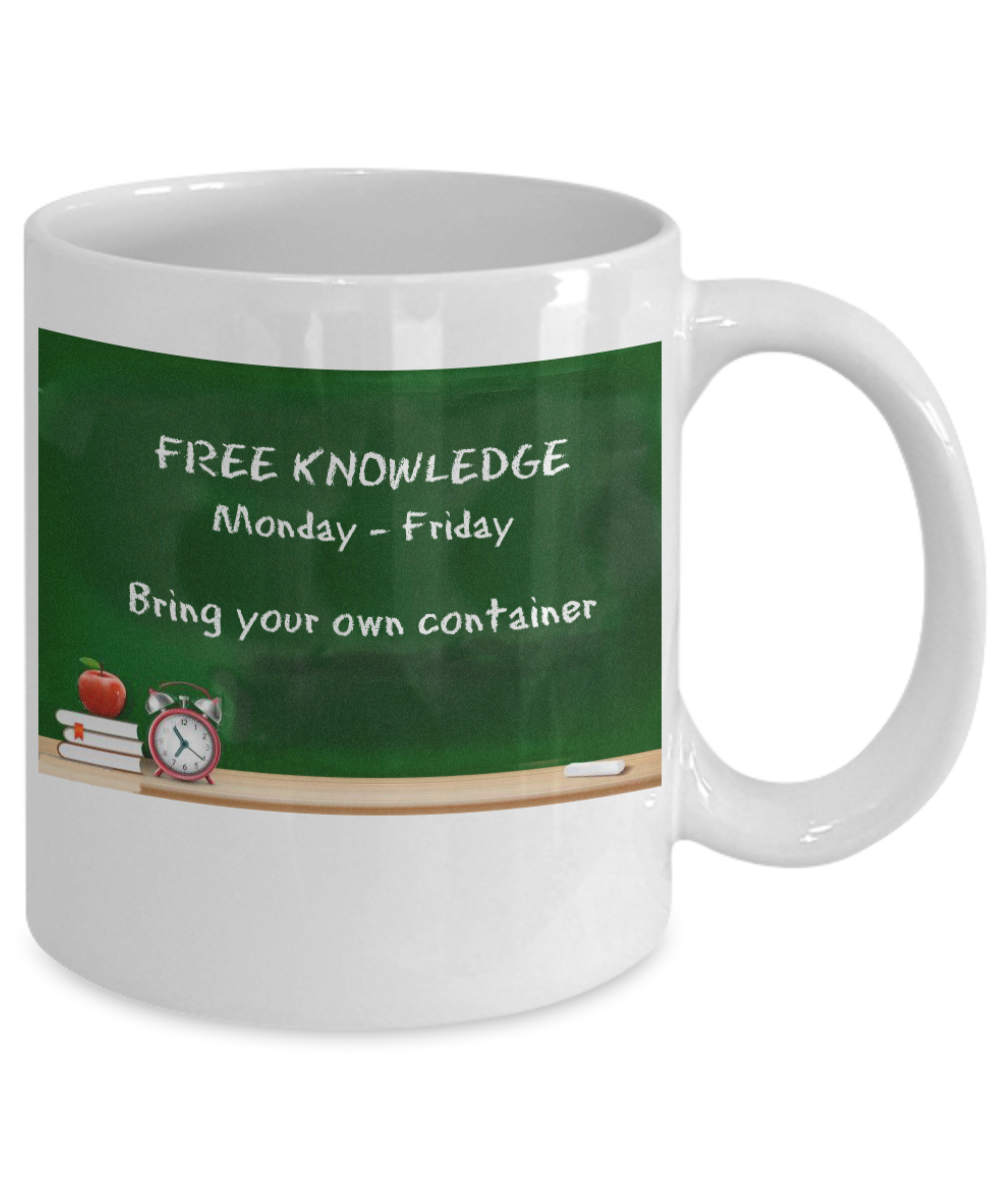 Free Knowledge Coffee Mug