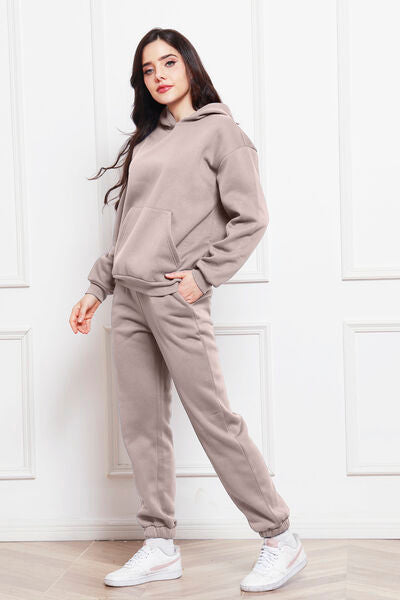 Long Sleeve Hoodie and Pants Set