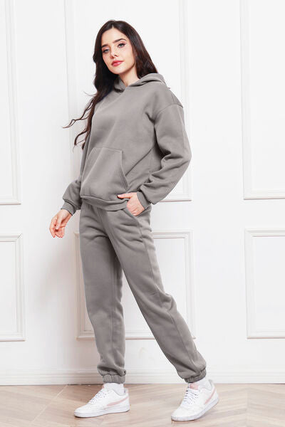 Long Sleeve Hoodie and Pants Set