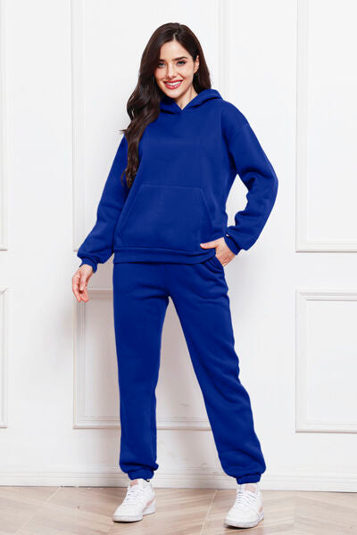Long Sleeve Hoodie and Pants Set