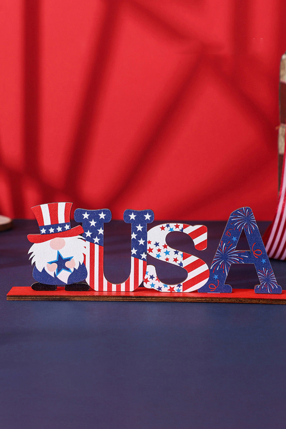 Independence Day Wood Decoration