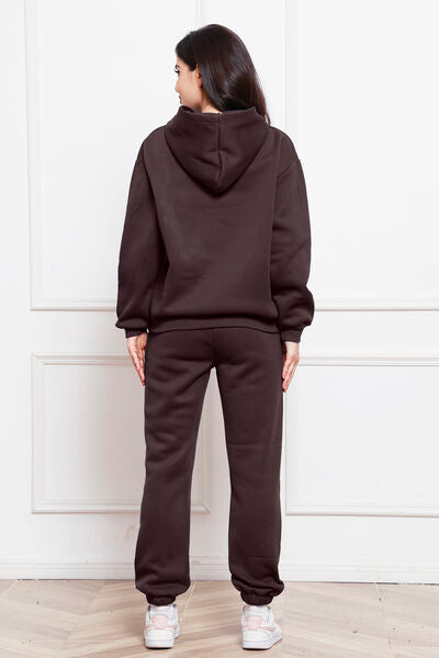 Long Sleeve Hoodie and Pants Set