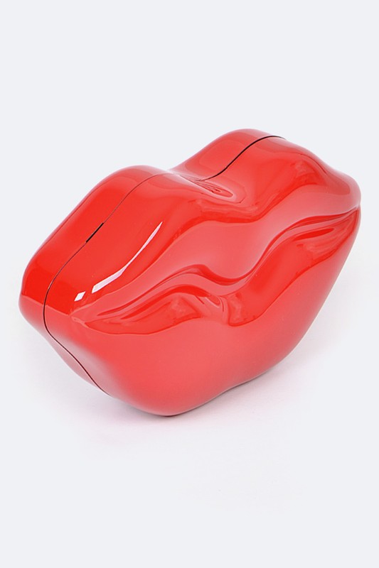 Unique "Lips" Clutch Bag