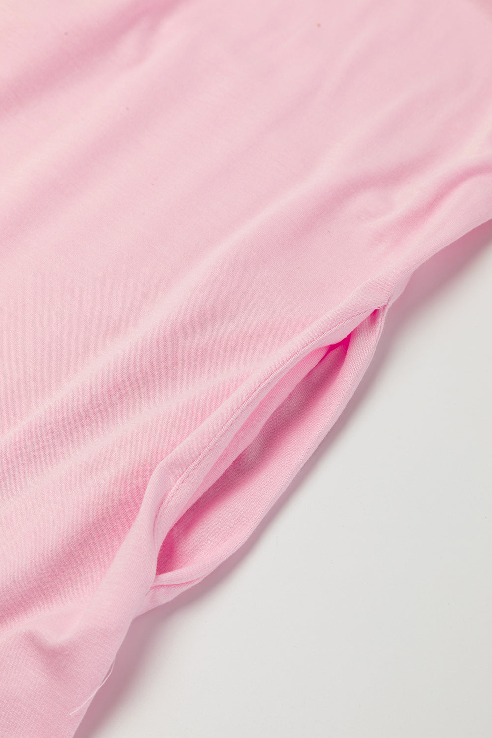 V Neck Maxi T-shirt Dress with Pockets