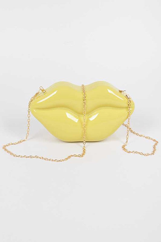 Unique "Lips" Clutch Bag