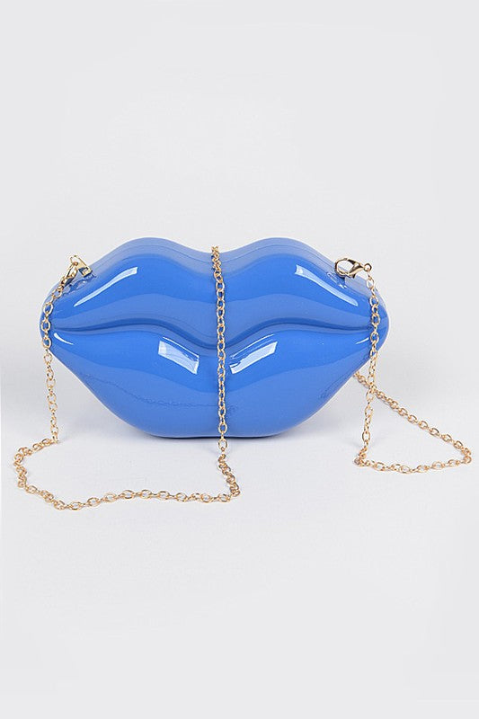 Unique "Lips" Clutch Bag