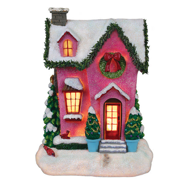 Holiday House Lighted Figurine by Old World Christmas