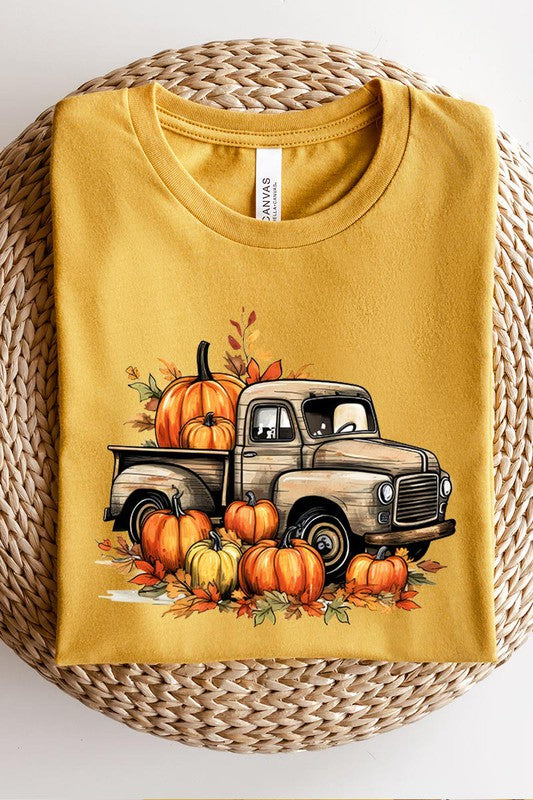 Fall Pumpkin Truck Tee