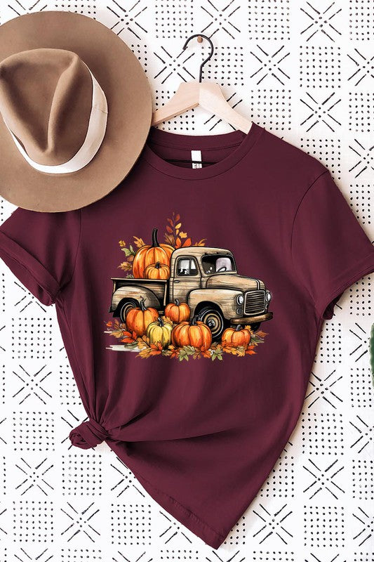 Fall Pumpkin Truck Tee