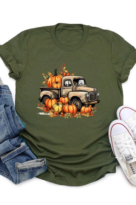Fall Pumpkin Truck Tee