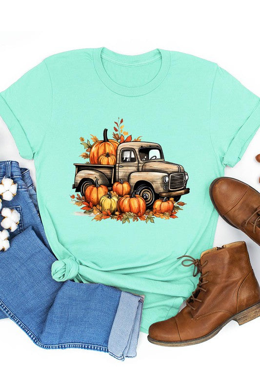 Fall Pumpkin Truck Tee