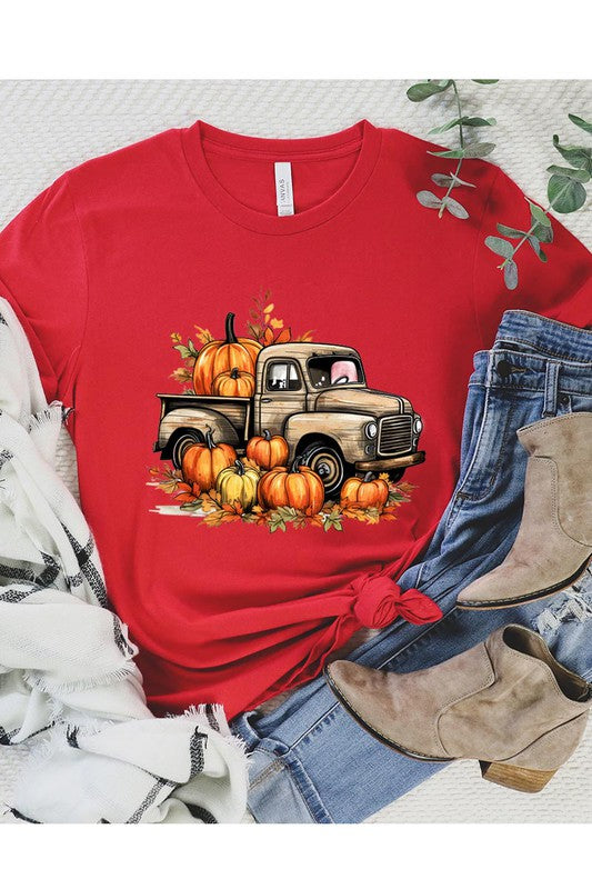 Fall Pumpkin Truck Tee
